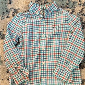 Vineyard Vines Kids Multicolor Plaid Button-Down Shirt